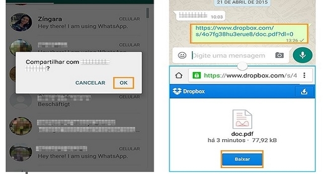 Whatsapp estrena función, ahora podrá enviar archivos PDF