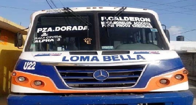 En asalto a ruta Loma Bella, disparan contra mujer de la tercera edad. Foto: Especial