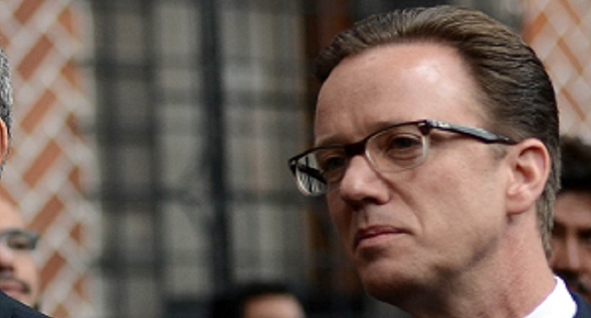 Luis Banck, presidente municipal de Puebla, acompañado de los rectores Alfonso Esparza, de la Universidad Autónoma de Puebla y Fernando Fernández Font de la Ibero, encabezaron la inauguración y conferencia, Del Espíritu Santa a La BUAP, en el edificio Carolino