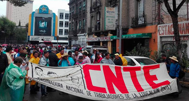 Por acuerdo, CNTE no regresará a clases el próximo lunes. Foto: Heraldo de Queretaro