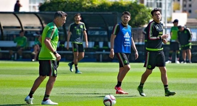 seleccionmexicanaentrenando