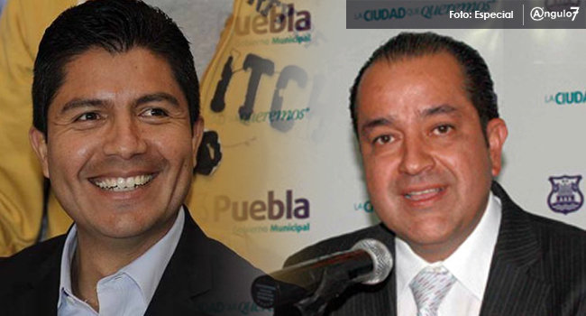 Montiel respalda a Eduardo Rivera como aspirante a la gubernatura. Foto: Especial