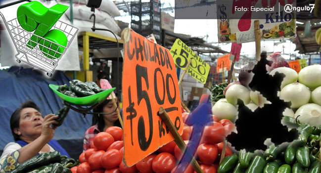  En Puebla, precios suben 0.54%, es 4ª más cara en agosto. Foto: Especial