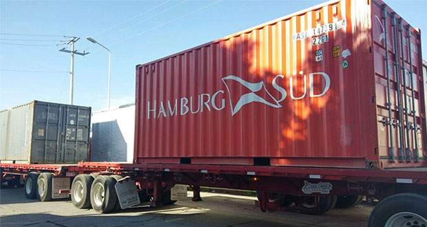 Recuperan tráiler con 600 mil pesos de mercancía y liberan a chofer. Foto: Especial