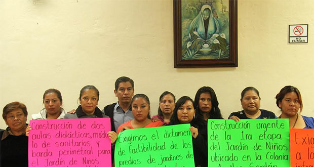 Antorcha acusa que Comuna de Puebla impide ampliar prescolares. Foto: Especial