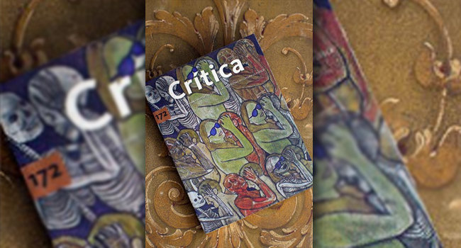  Revista Crítica lanza su volumen 172 con textos y entrevistas. Foto: Especial 