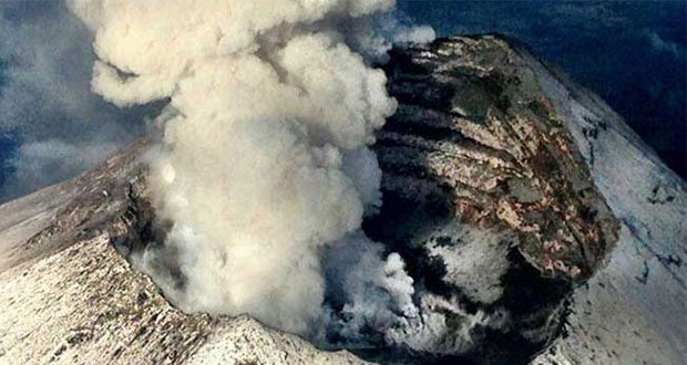 Popocatépetl lanza material incandescente y hace 316 exhalaciones. Foto: Portal