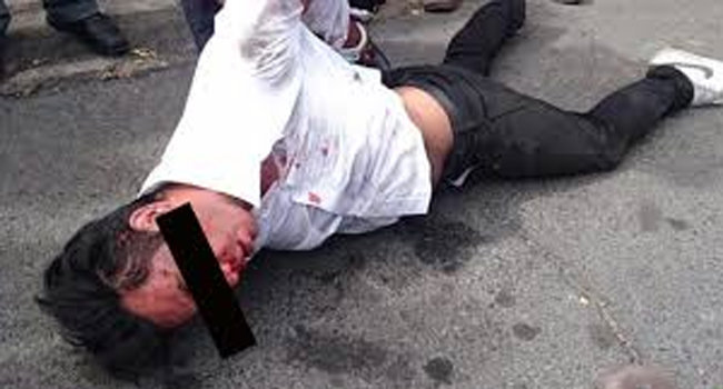 Caso de hombre al que se intentó linchar, abierto por presunto robo.