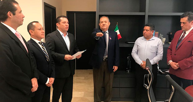 Alejandro Campos, nuevo director de policía auxiliar en Puebla