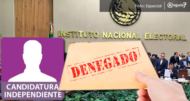 INE niega registro a aspirantes independientes