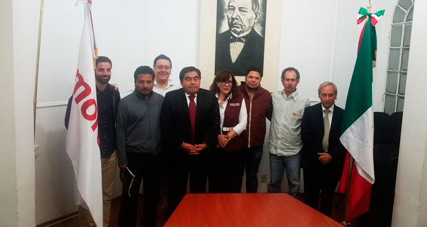 Ponen a Barbosa como candidato de Morena a la gubernatura de Puebla. Foto: 