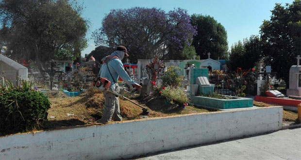 Ayuntamiento iniciará operativo en panteones por Día de Muertos