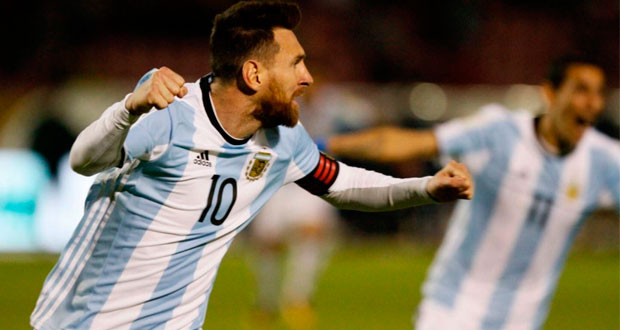 Messi califica a Argentina