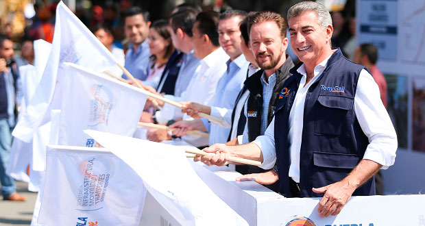 Gali inaugura construcción de L3 de RUTA