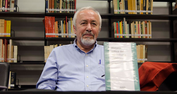 Humberto Musacchio presenta su nuevo libro en la BUAP