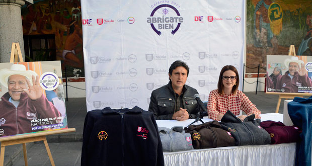 Más de 11 mil personas recibirán prendas invernales en SPC