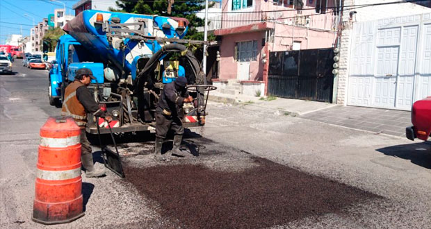 Bachetón 3.0 realiza trabajos en norte y sur de Puebla capital