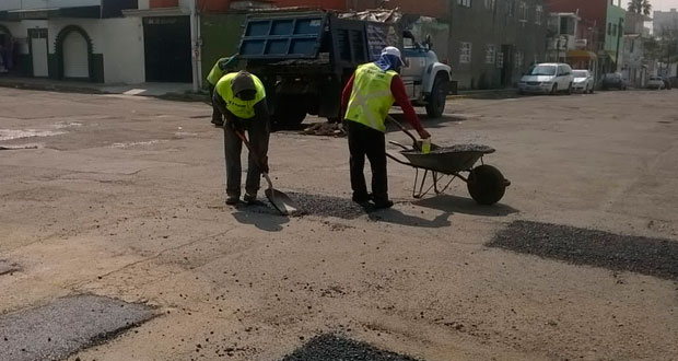 Bachetón ha tapado casi 43 mil baches