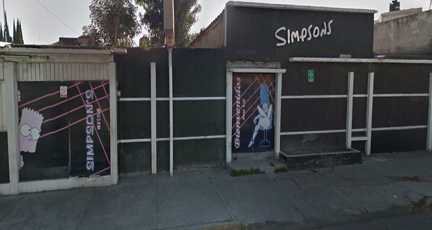 Presuntos clientes del bar Simpsons asesinan a joven