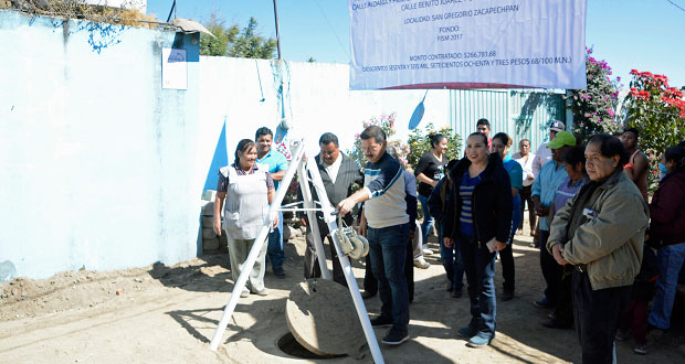 Comuna de SPC amplía drenaje en juntas auxiliares