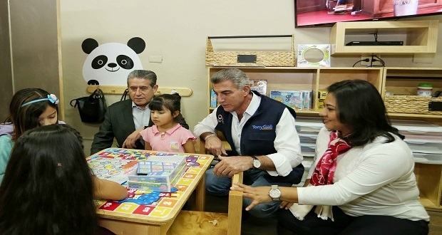 El gobernador Antonio Gali Fayad inaugura Clínica de Empoderamiento Infantil