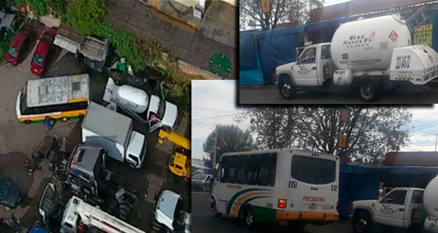 Acusan venta “ilegal” de gas LP a transporte público en capital