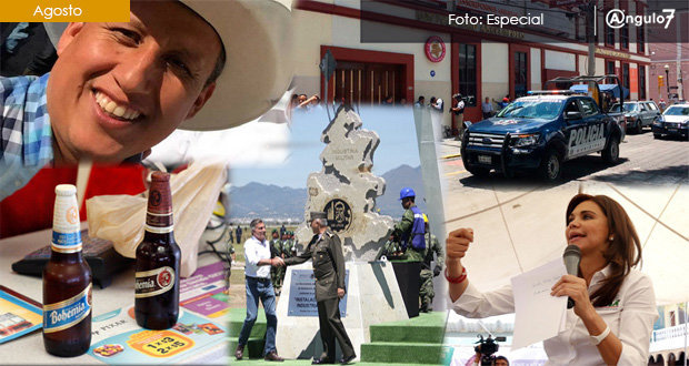 En Agosto, cae “El Cachetes”, reviven a “La Célula” e inicia veda de alcohol