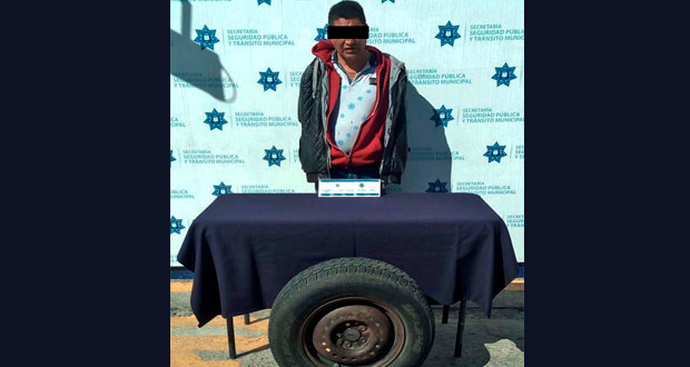 En San Isidro, detiene a presunto ladrón de autopartes