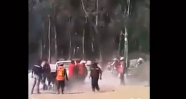Albañiles denuncian agresiones de constructora Melare en cerro de Amalucan
