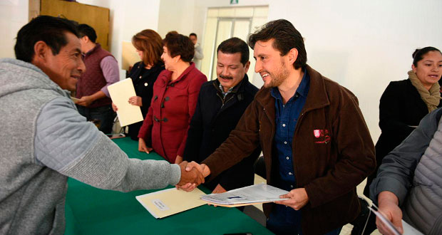 Comuna de San Pedro entrega 73 escrituras