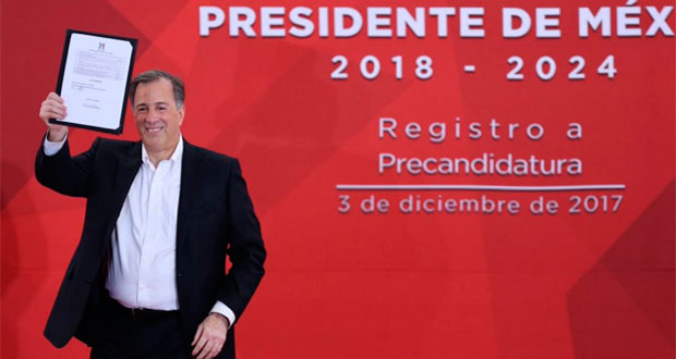 Meade es precandidato del PRI a Presidencia