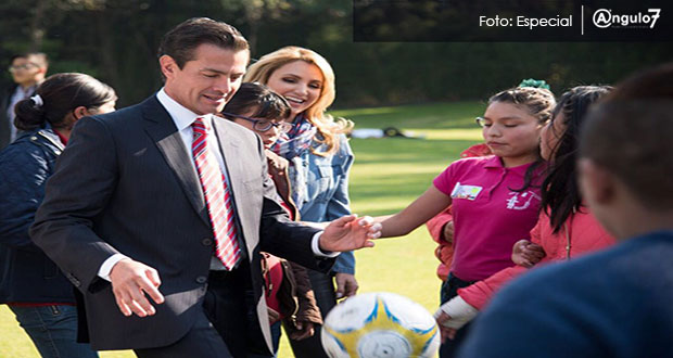 El evento fue organizado por Angélica Rivera de Peña, presidenta del Consejo Ciudadano Consultivo del DIF