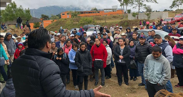 Invertirán 700 mil pesos en drenaje para colonia de Huauchinango