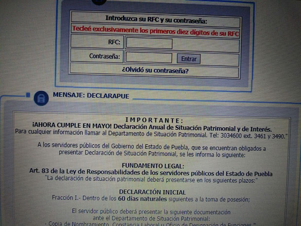 Policías, sin información de SSP para presentar declaración anual