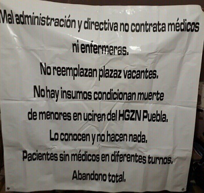 “Abandono” en Hospital del Norte; otra vez acusan falta de personal y camas. Foto: Especial