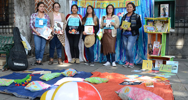 BUAP invita a feria de lectura en Plaza de la Democracia y FFyL
