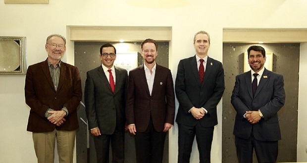 Banck presenta avances de seguridad al Consorcio Universitario. Foto: Especial