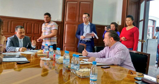 Designan a cinco presidentes de comisiones del Cabildo de Puebla