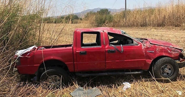 Vuelca equipo de candidata priista Maritza Marín; hay 1 muerto y 2 heridos