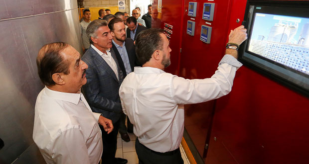 Gali pone en marcha planta que tratará 600 mil litros de agua