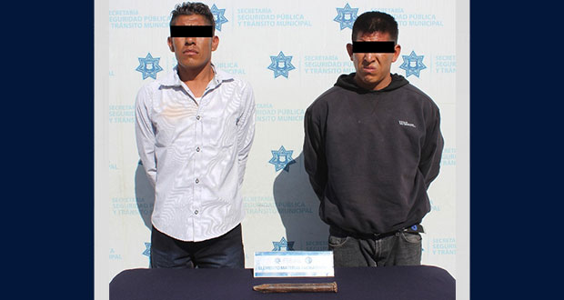 Detienen a dos después de asaltar a usuaria en la ruta Azteca