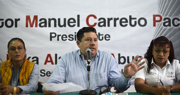 PRI municipal ahora sí quiere que se quite fuero, señala Carreto