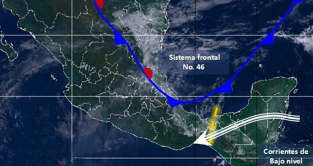 SMN pronostica fuertes lluvias esta semana en Puebla