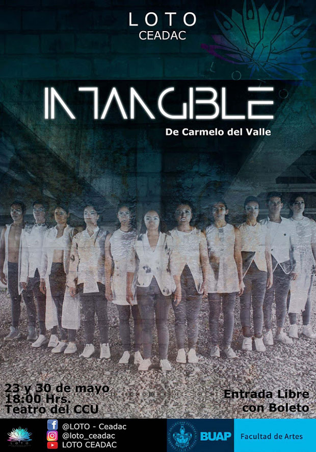 Grupo dancístico de la BUAP presenta obra “Intangible” en CCU