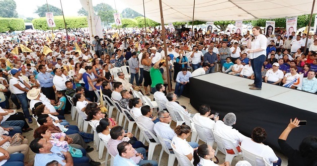 Martha Erika exhorta a contrincantes hacer campañas de propuestas