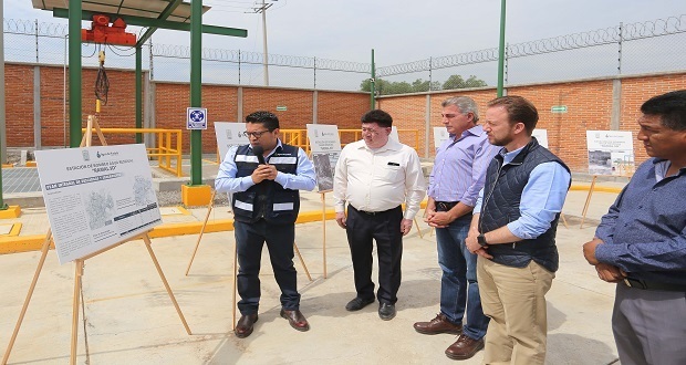 Gali y Banck supervisan rehabilitación en estación de bombeo de agua