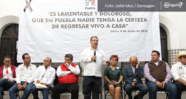 Priistas exigen resolver asesinato de candidato en Francisco Z. Mena