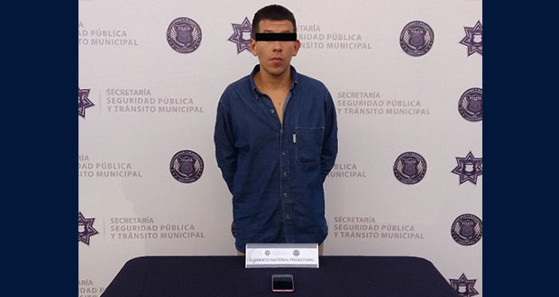 En el Centro Histórico, Ssptm detiene a presunto ladrón