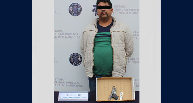 Detienen a uno por portación ilegal de arma