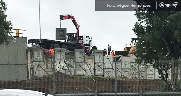 Reparan puente del distribuidor vial de Xonacatepec que costó 120.7 mdp
